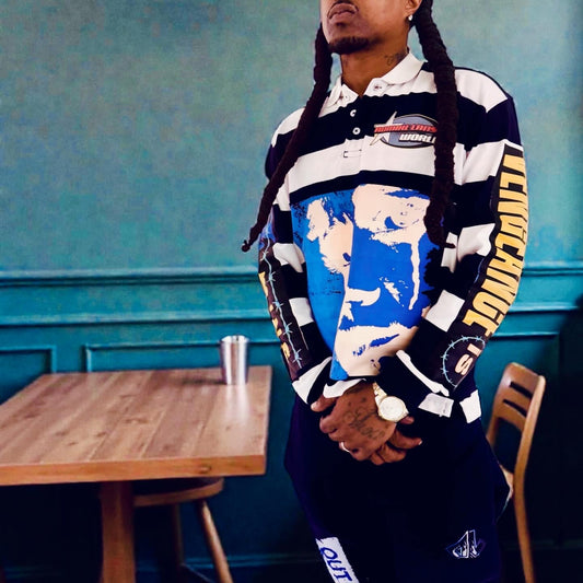 "VENGEANCE IS MINE" RUGBY SHIRT