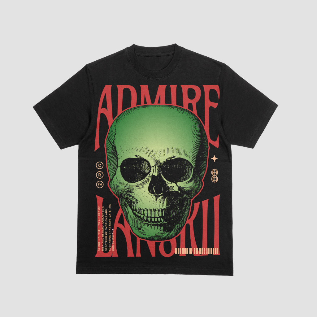 "SKULL HEAD" TEE