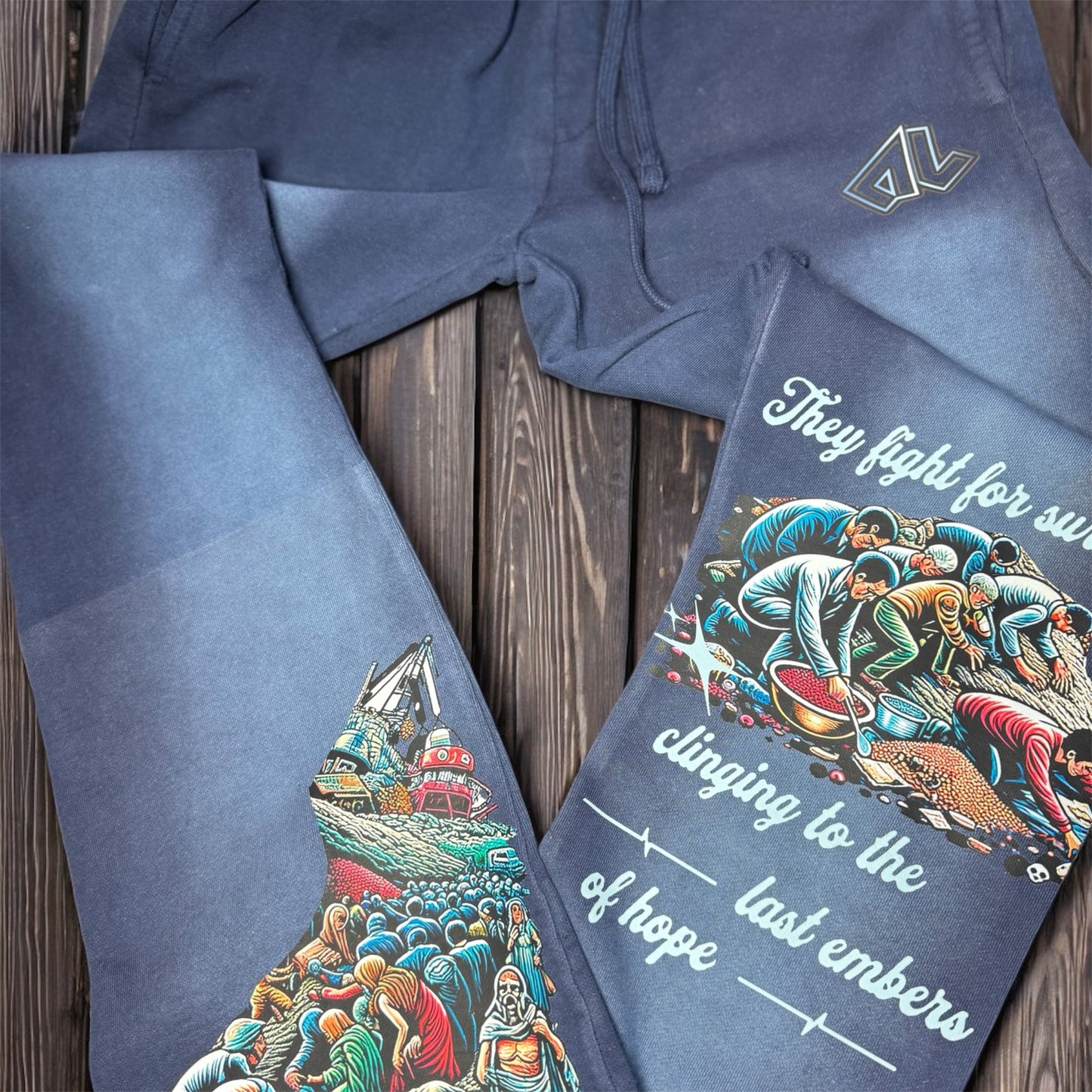 "SURVIVAL OF THE FITTED" SWEATSUIT